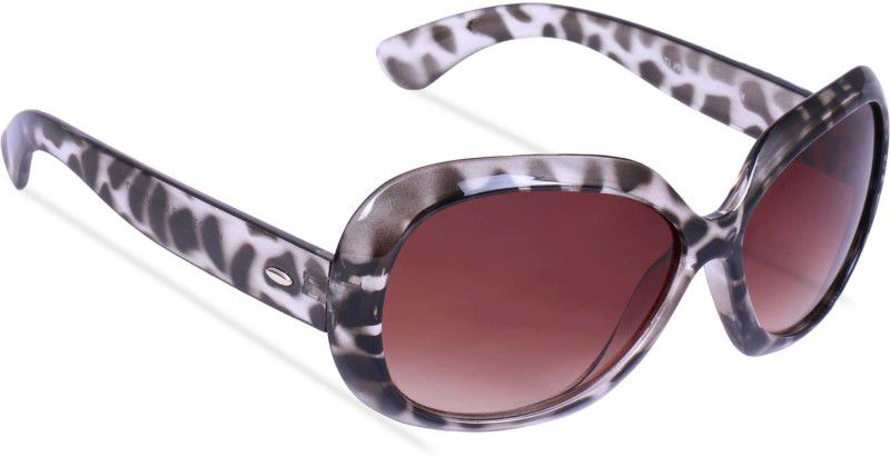 Gradient, UV Protection Butterfly, Cat-eye, Oval, Over-sized Sunglasses (Free Size)  (For Women, Black)
