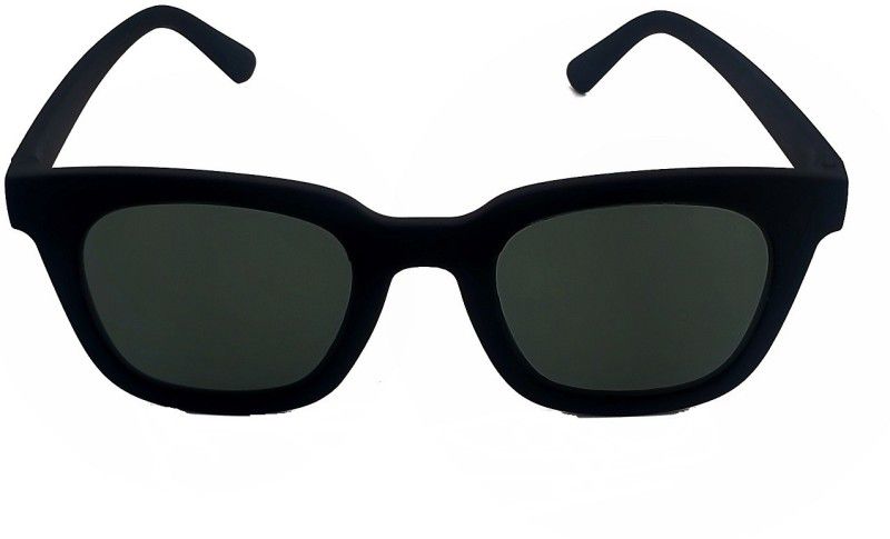 Night Vision Wayfarer Sunglasses (35)  (For Men, Black)