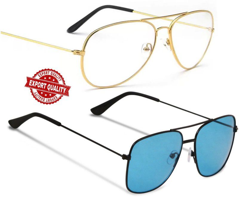 Aviator Sunglasses  (For Boys & Girls, Green)