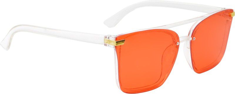 UV Protection Wayfarer Sunglasses (54)  (For Men & Women, Red)