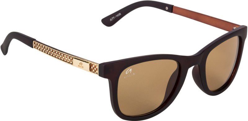 UV Protection Wayfarer, Retro Square Sunglasses (55)  (For Men & Women, Brown)