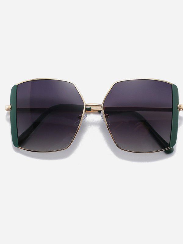 Others Retro Square Sunglasses (Free Size)  (For Women, Violet)