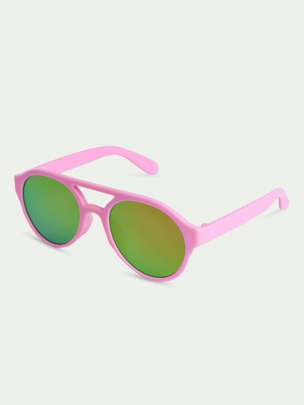 UV Protection Aviator Sunglasses (50)  (For Boys & Girls, Yellow)
