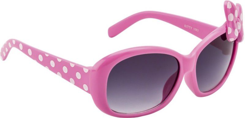 Over-sized Sunglasses  (For Girls, Black)