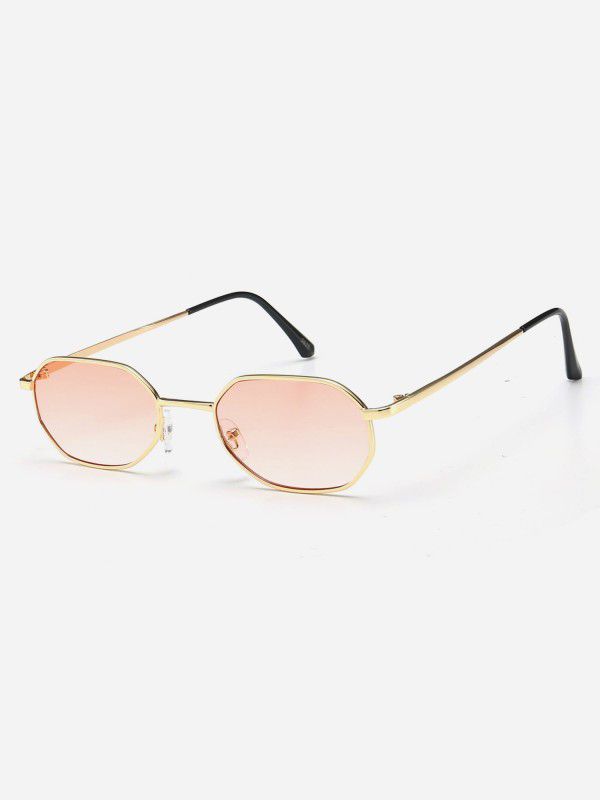 Others Retro Square Sunglasses (Free Size)  (For Women, Pink)