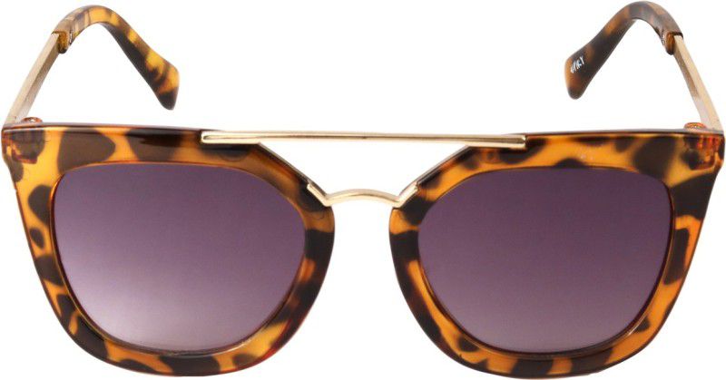 UV Protection, Gradient Cat-eye Sunglasses (100)  (For Women, Red)