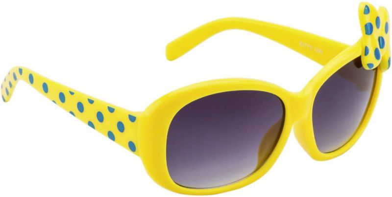 Butterfly Sunglasses  (For Girls, Violet)