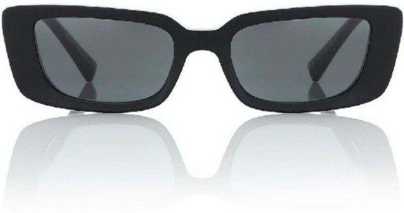 UV Protection Butterfly Sunglasses (Free Size)  (For Men & Women, Black)