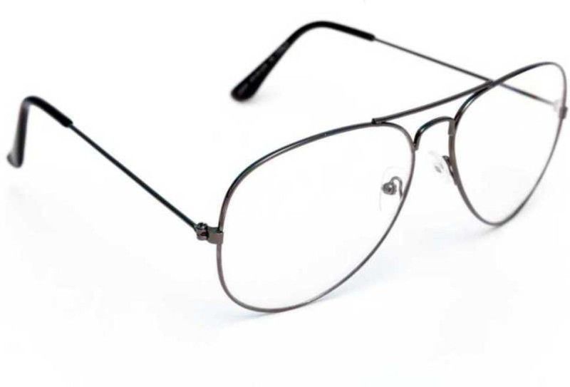 Mirrored, UV Protection, Riding Glasses Retro Square Sunglasses (Free Size)  (For Men & Women, Clear)