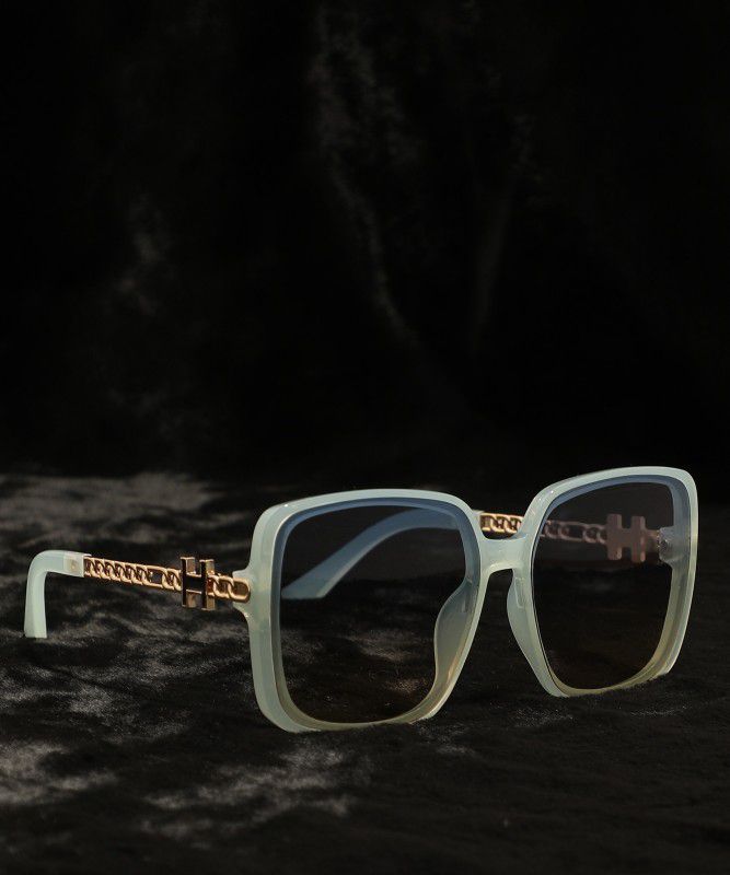 Polarized Over-sized Sunglasses (Free Size)  (For Men & Women, Multicolor)