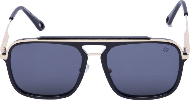 UV Protection Retro Square Sunglasses (65)  (For Men & Women, Grey)