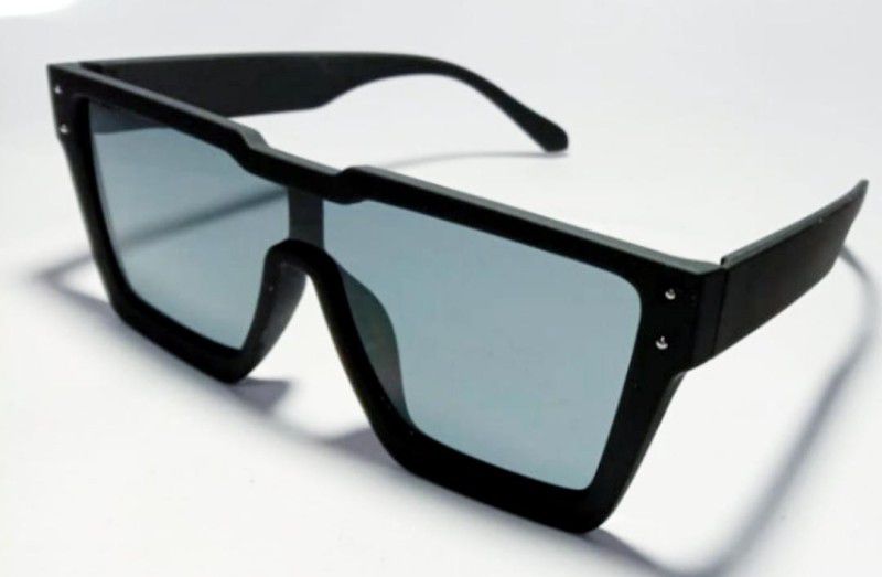 UV Protection, Photochromatic Lens Retro Square Sunglasses (Free Size)  (For Boys & Girls, Grey)
