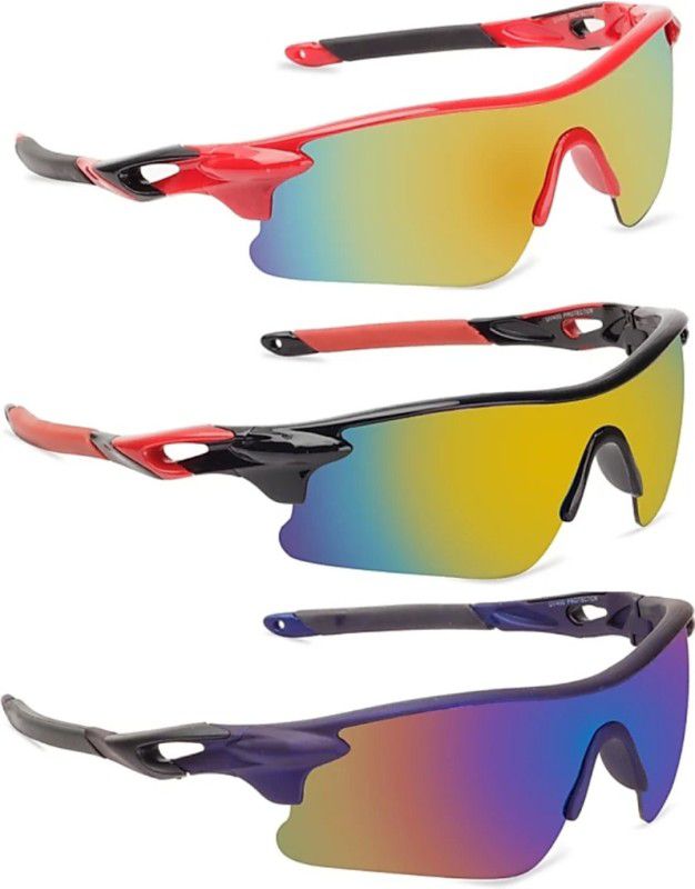 UV Protection Sports Sunglasses (50)  (For Men & Women, Multicolor)
