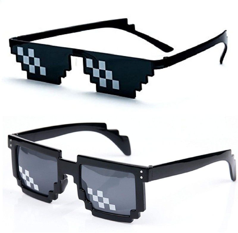 Others Retro Square Sunglasses (54)  (For Men & Women, Grey)