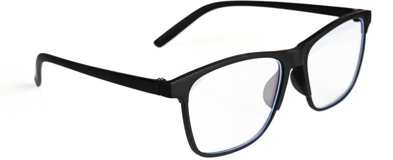 Riding Glasses, UV Protection Retro Square Sunglasses (Free Size)  (For Men & Women, Clear)