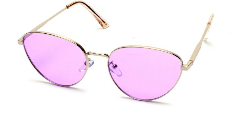 UV Protection Oval Sunglasses (60)  (For Women, Pink)
