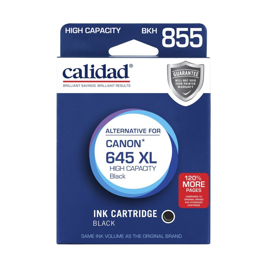 Calidad Canon 645 XL Ink Cartridge - Black