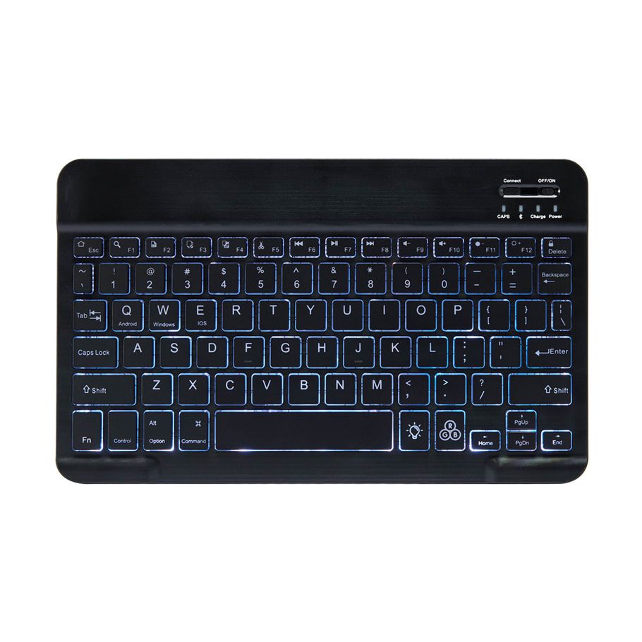 Wireless Keyboard With Backlight - Black
