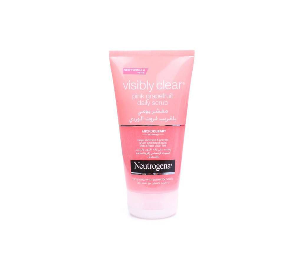 Visibly Clear Pink Grapefruit Daily Scrub - 125ml - France