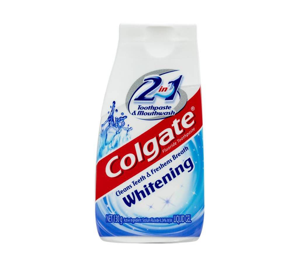 Colgate Whitening 2 in 1 Toothpaste & Mouthwash