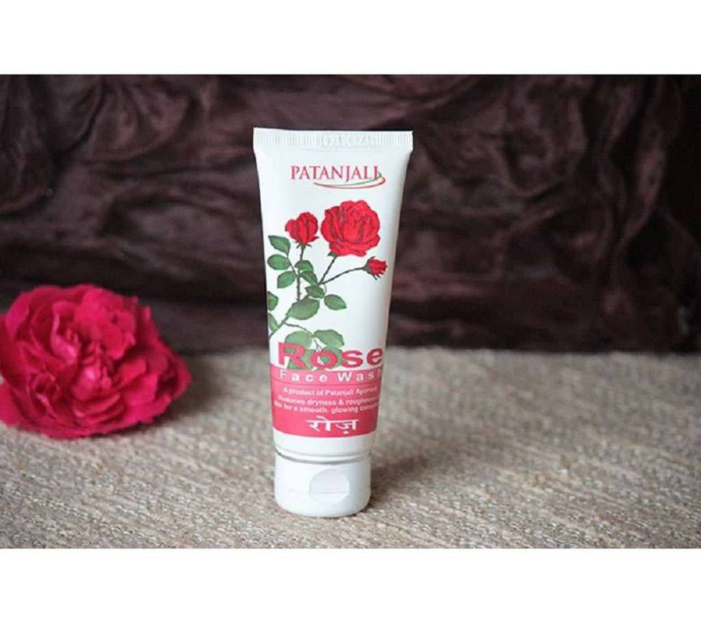 Patanjali Rose Face Wash 60g India
