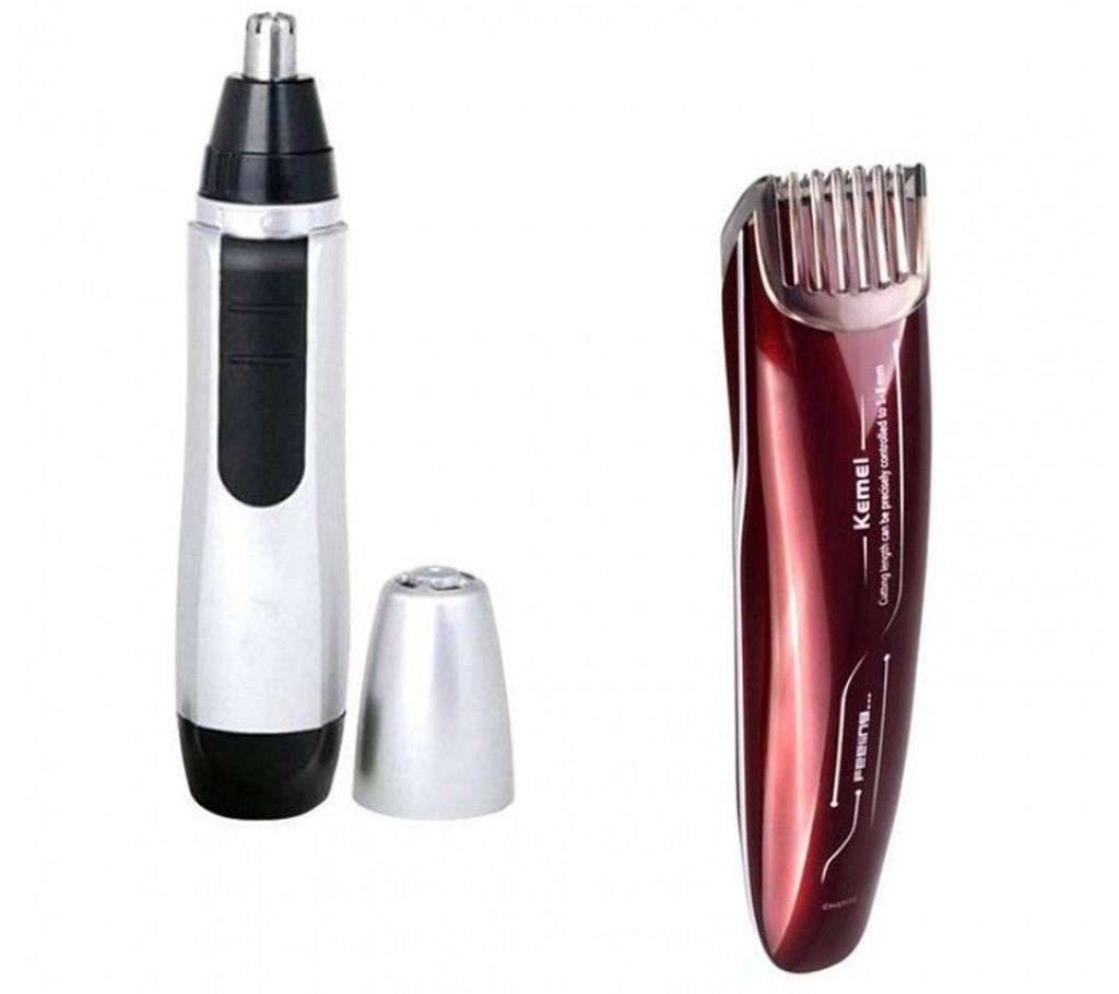 KEMEI KM-2013 Trimmer and Nose Trimmer Combo
