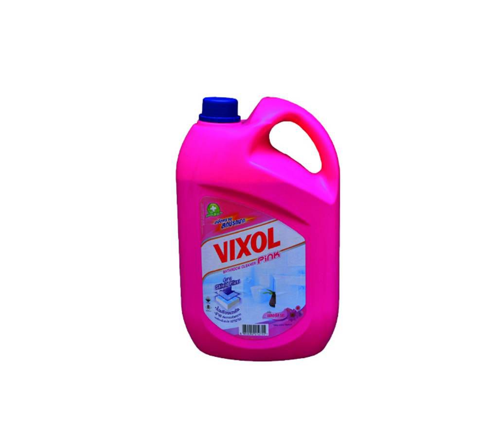 Vixol Pink Duo Action Pink Paradise Scent Bathroom Cleaner 3500ml Thailand 