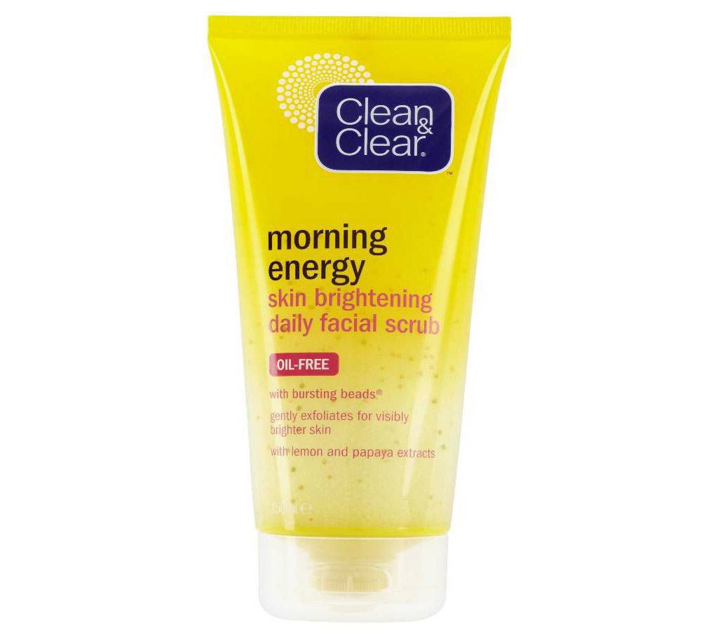 Clean And Clear Brightening face scrub 150Ml UK 