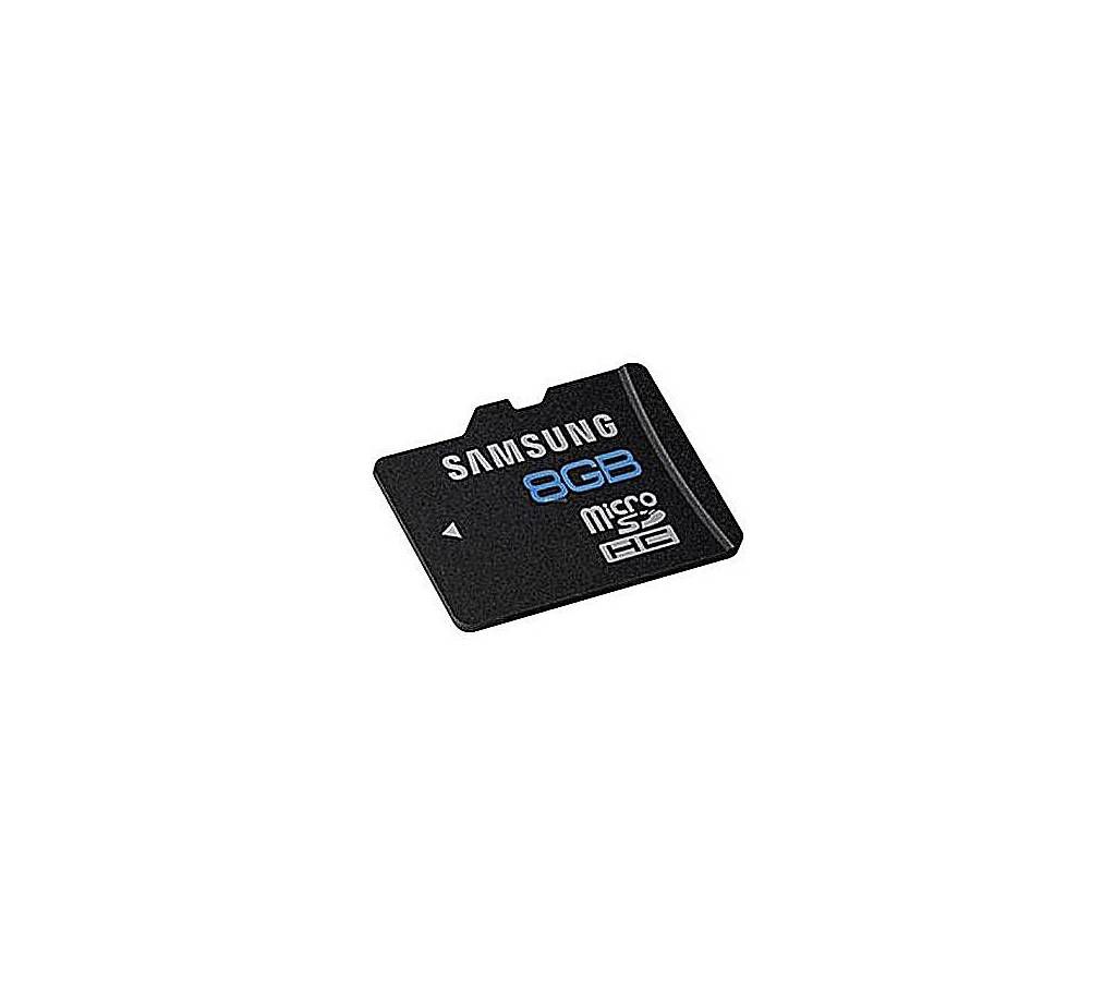 Samsung 8GB Micro SD Memory Card - Black