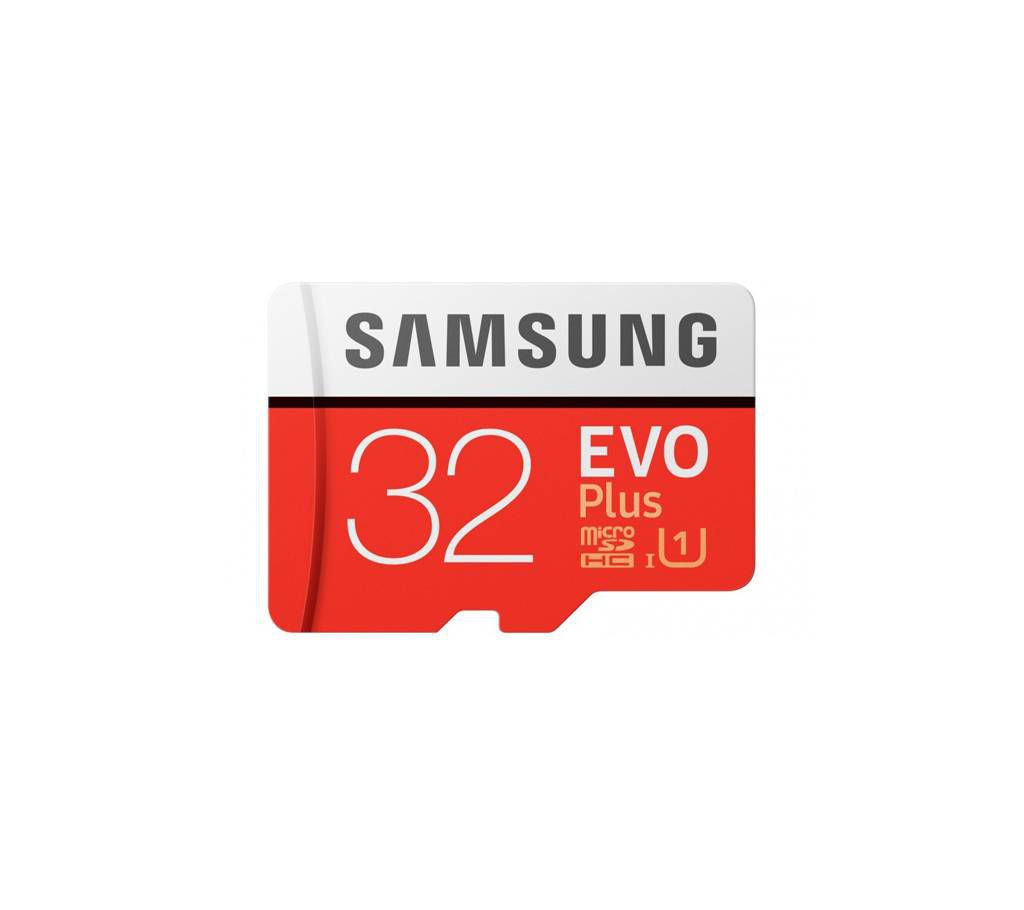 EVO Plus microSDHC Memory Card - 32GB - Red