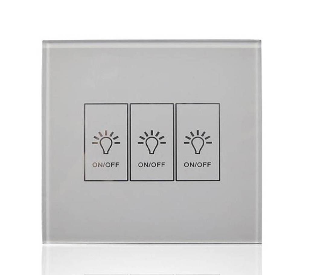 3 touch gang electrical switch