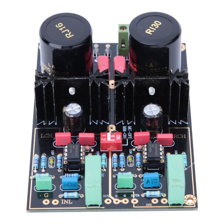 Preamp HIFI Amp Board Phono Stage for Vinyl Player Record