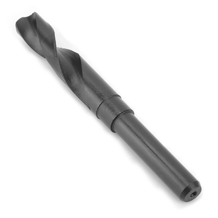 Durable high speed steel twist drill bit with short length for wood metal