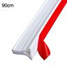 50-120cm Home Bathroom Kitchen Adhesive Rubber Shower Barrier Water Stopper