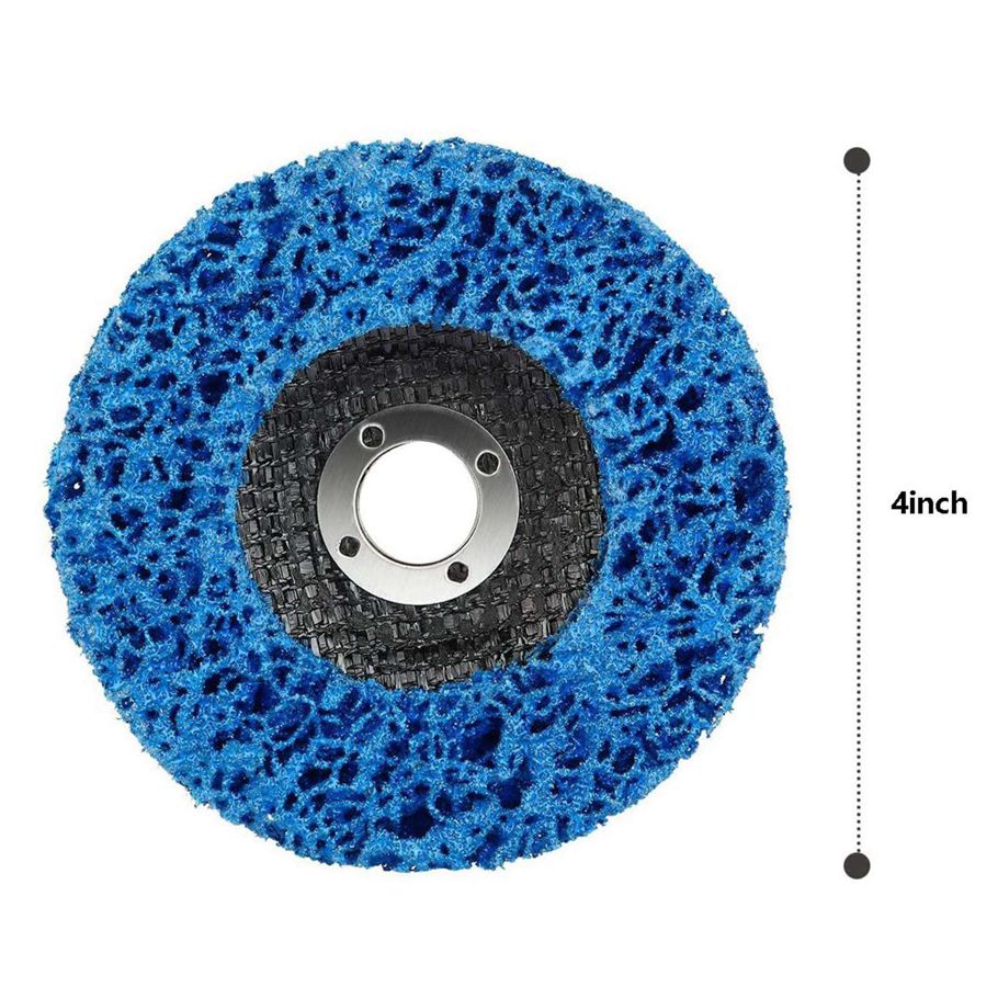 12 Pcs Paint Stripping Disc Wheel Rust Stripper Strip Discs for 100mm Angle Grinder for Wood Metal Fiberglass Products