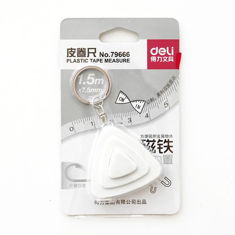 Measurement Plastic Tape with key Ring-Triangle Type 01-4216