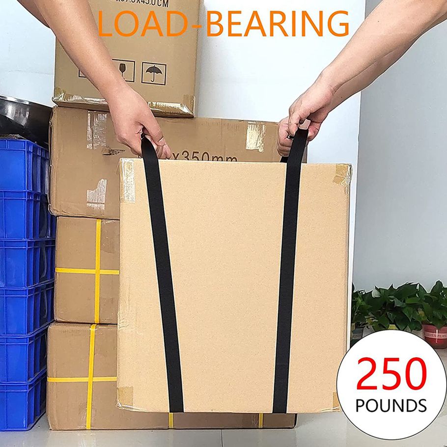 Lashing Straps, Cam Buckle Kayaks Tie Down Straps for Cargo, Luggage, Furnitures, Bicycles, Motorcycles, Truck, Black
