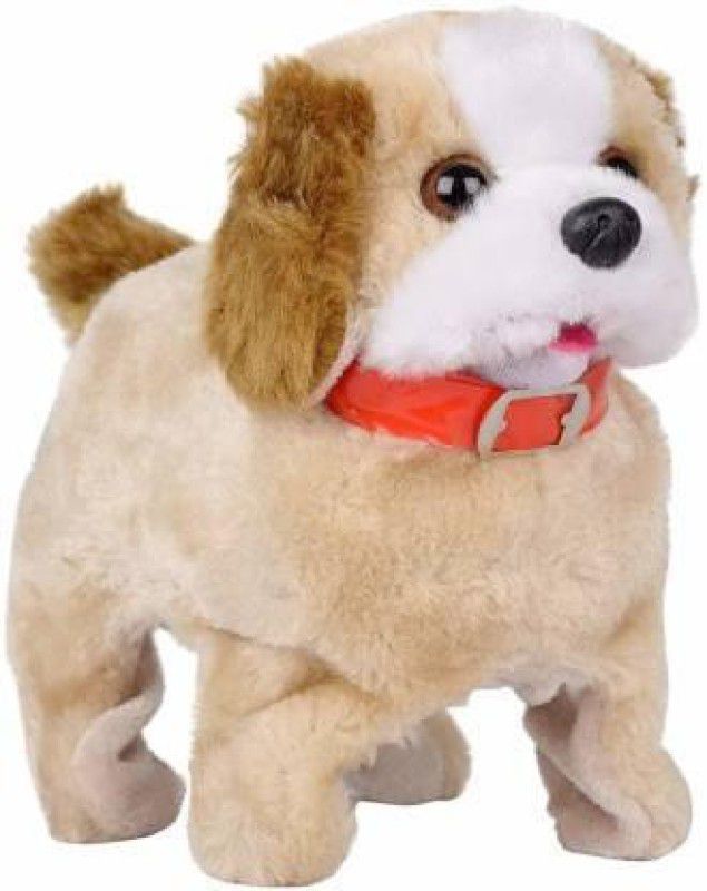 Fancyku Battery Operated Dog Fantastic Jumping Walking Barking & Jumping Puppy That Flips Over Toy Best for Toddlers and Kids (Multicolor)  (Multicolor)