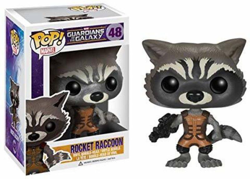 MARVEL Guardians of The Galaxy Rocket Raccoon Pop! Vinyl Figure  (Multicolor)