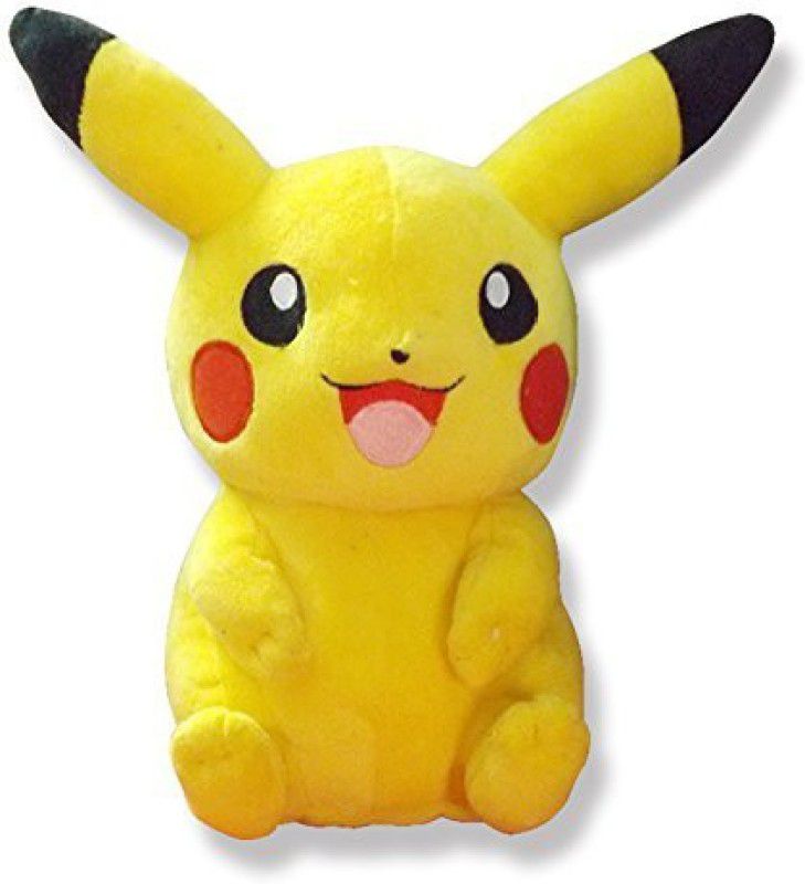 Raadya Finest Plush Pikachu Pokemon Soft Toy for Kids, Girls, Babies (26CM) - 26 cm  (Yellow)