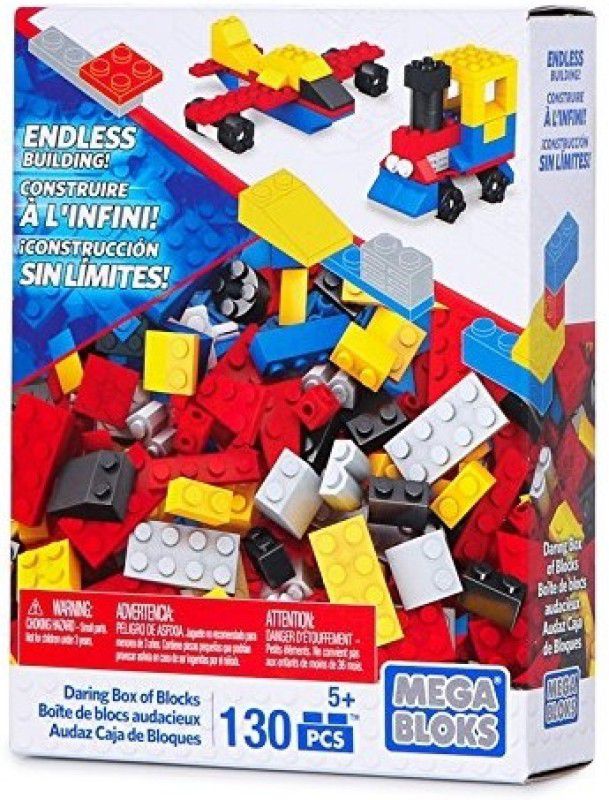 Mega Construx Small Box Of Blocks  (Multicolor)