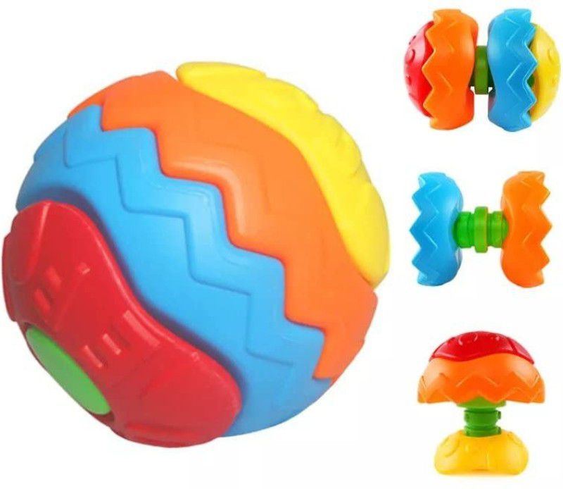 om shree Puzzle Ball & Creative Baby Building & Assembling Brain Teaser Toy for Kids,  (Multicolor)