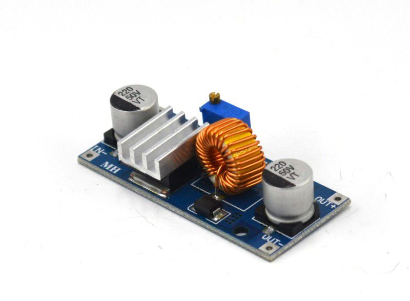 PRIMETRONIX XL4015 5A DC-DC Step Down Adjustable Power Supply Buck Module, Input Voltage: DC 4.0-38V, Output Current: max 5A, 75W Electronic Components Educational Electronic Hobby Kit