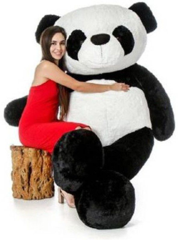 Ksar KT Stuffed Spongy Soft Cute Sitting Panda - 120 cm  (Black)