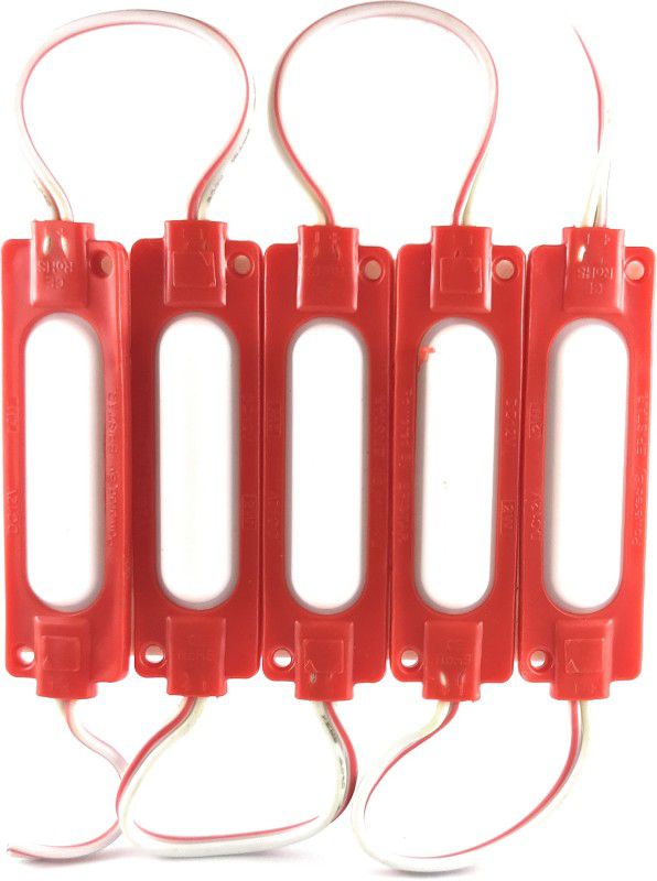 SAMAES 5 Pics 12 Volt DC RED Color Capsule Led Module Light Electronic Hobby Kit