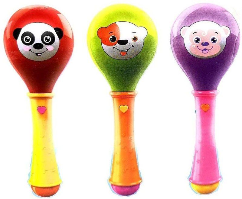 ESSJEY TOY Baby Hammer Toys for Toddlers Baby Rattles with Light and Sound Toy for Kids  (Multicolor)