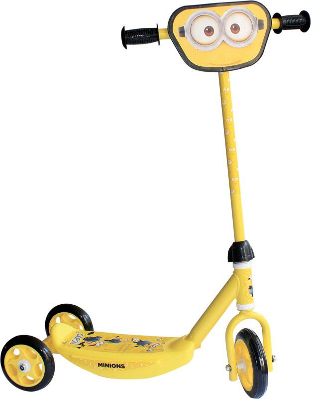 My Baby Excel Oops 3 Wheel Scooter Yellow & Black  (Black, Yellow)