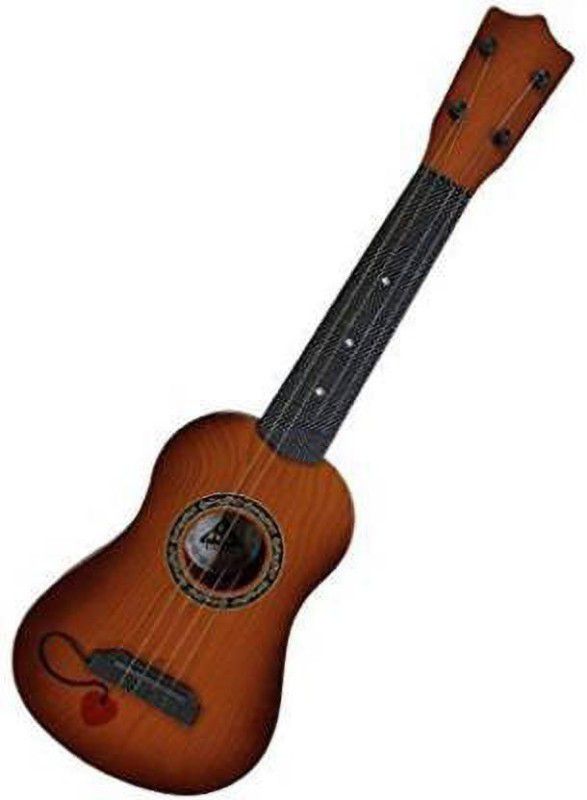 Tenmar String Acoustic Guitar Learning Kids Toy (Multicolor)  (Brown)