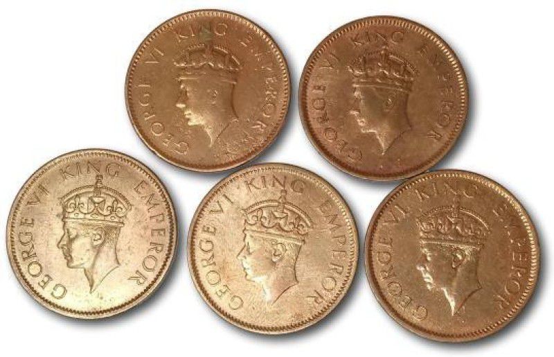 legacy picker quarter anna 1938 to 1942 Modern Coin Collection  (5 Coins)