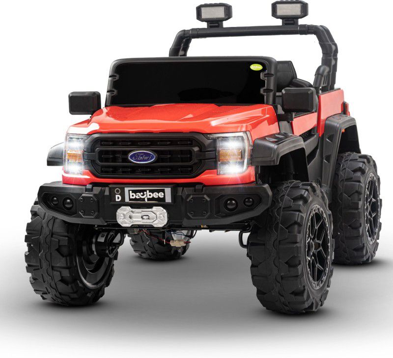 baybee Jeep Battery Operated Ride On  (Red)